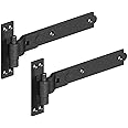 Gate Hinges Hook And Band 24" 600 Cranked Galvanised Heavy Duty