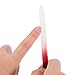 Anself 3Pcs Glass Nail File Bit Crystal Nail Sanding Buffing Tool 3 Sizes