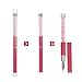 BQAN Nail Art Drawing Pen Nail Art Brush Nail Dotting Nib Pink Rhinestone Nail Decoration Pointing Painting Pen Nail Art Tool Set