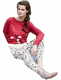 Pijama SNOOPY Mujer GISELA Burdeos