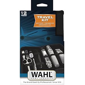 Wahl 9962-1816 Travel Kit / Battery Operated Beard Trimmer and Nose/Ear Hair Trimmer - Image 4