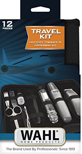 Wahl 9962-1816 Travel Kit / Battery Operated Beard Trimmer and Nose/Ear Hair Trimmer - Image 4