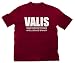 Produktbild VALIS Fan T-Shirt Fanshirt Philip K Dick Autor Schriftsteller Portrait Blade Runner A Scanner Darkly, XXL, maroon