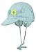 Döll Baby Boys Bindemütze mit Schirm 1413152635 Beanie Hat - turquoise - One size (Manufcaturer Size: 45)