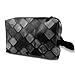 Produktbild Dragons Monochrome Travel Makeup Cute Cosmetic Case Organizer Portable Storage Bag for Women