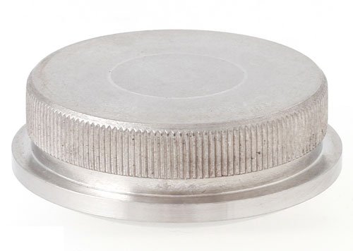 Endkappe gewölbt massiv für Rohr 42,4 x 2,0 mm – V2A - 2