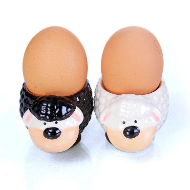 les moutons noir et blanc Les coquetiers un ensemble de deux pieces,design exclusive