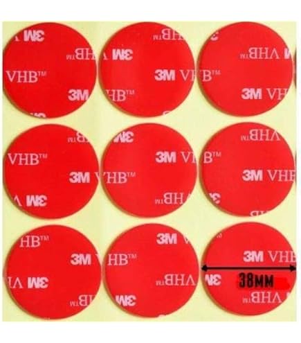 StickersLab - 5952 Biadesivo VHB A Schiuma Acrilica (10 Pezzi Diametro 38mm - Foto 9