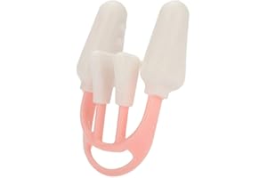 DIOCHE Clip de Talladora de Nariz, Corrector de Enderezador de Puente de Nariz Sin Dolor, Rinoplastia de Silicone de Seguridad Suave para Narices Anchas y Torcidas, Belleza para Mujeres y Hombres