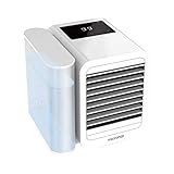 1、Este enfriador de aire recargable USB combina enfriamiento, humidificación y purificación de aire para brindarte la mejor experiencia, ya sea en casa o al aire libre, para mantenerte fresco.
