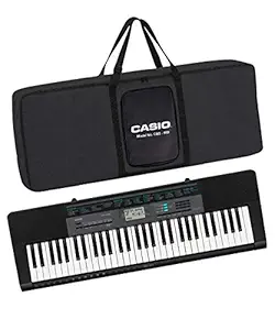 Casio CTK-2550 61-Key Portable Keyboard with Carry Case (Black)