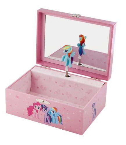 Girls Trousselier My Little Pony LARGE Musical / Music Jewellery Box - Ideal present for girls christening or birthday