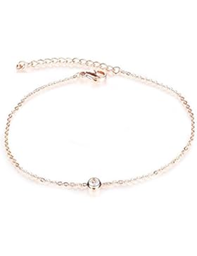 Kim Johanson Edelstahl Damen Fußkettchen