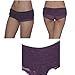 (Pack of 3)Womens Hipster Stretch Lace panties underwear Small Multicolour