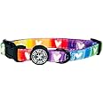 PIC PAC PAW- PAwsitive Vibes Collection- Collar for Small, Medium and Large Dogs (XS)