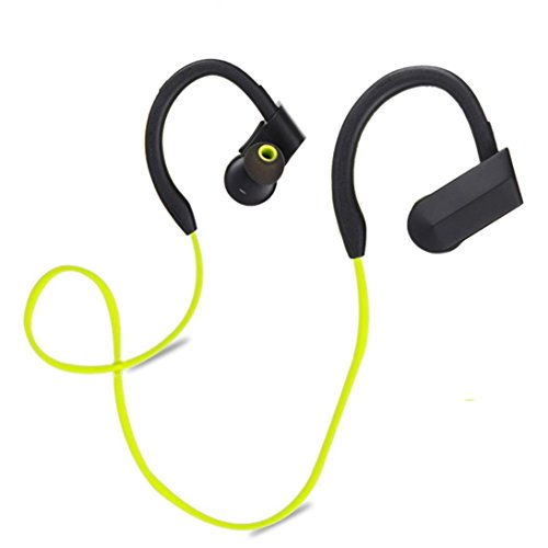 Preisvergleich Produktbild Bluestercool drahtlose Bluetooth-Sport Stereo Head-Set Kopfhörer für Smartphone (Gelb)