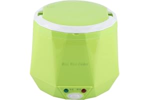 RAGUSO Olla Arrocera Eléctrica Portátil 24V/140W - 1.6L para Coche, Camión, Uso al Aire Libre (Verde)