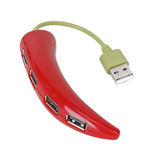 USB 2.0 HUB 4 Port Pfeffer für PC Laptop - 3