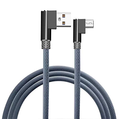 Preisvergleich Produktbild USB Kabel Ladekabel USB Verbindungskabel HDMI-Kabel stabil Datenübertragung Datenkable Quick-Charge Ladekabel Rechtwinkliges Micro-USB-Kabel für die Datensynchronisierung und ein schnelleres Ladegerät