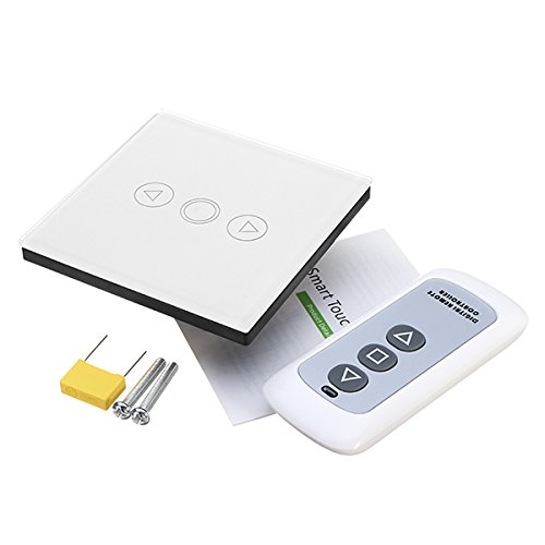 Preisvergleich Produktbild LaDicha Sesoo Eu Wandleuchte Rf433Mhz Dimmer Schalter Lampe Helligkeitseinstellung Wandschalter-Weiß