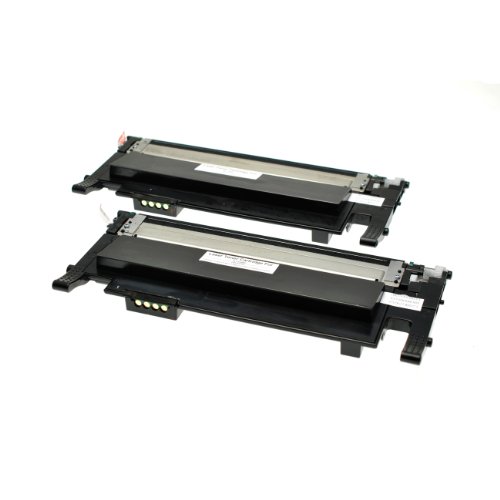 2 Toner für Samsung Xpress C410W CLP-365/SEE CLP-365 360 Series CLX 3300 Series 3305 FN FW Xpress C 460 FW Series - CLT-K406S - Schwarz je 1500 Seiten