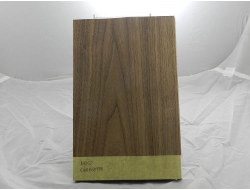 10 Sheets of Natural Wood Veneer for Walnut Inlay Channel 280 mm X 180 mm X 0.6 mm