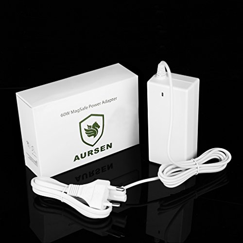 Aursen® 45W 60W Netzteil Ladegerät für Apple MacBook Air / Pro mit MagSafe 1 Netzanschluss Charger ,L-Form - 2
