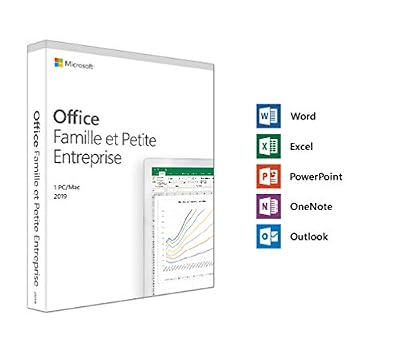 Microsoft Office Famille et Petite Entreprise 2019 - 1 PC ou Mac - achat définitif (envoi par la poste)