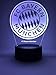 Produktbild Offizielle 3D Lampe von FC Bayern München Original Zubehör 2019-2020