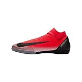 hervorragendes Ballgefühl Nike Herren Superflyx 6 Academy Cr7 IC Fußballschuhe, Rot (Bright Crimson/Black-Chrome-Da 600), 44 EU