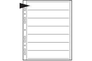 Kenro Negative Pages for Ringbinder 7 Strips of 6 Frame 35mm Film - Pack of 100