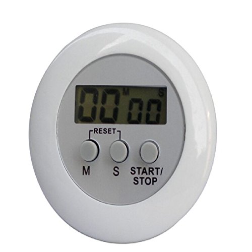 Küchentimer, multi-plastique Chronometer Elektronische rund chronomètres-Zähler-Küche Farbe zufällige