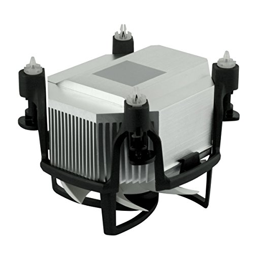 ARCTIC Alpine 11 - Ventilador de ordenador silencioso  Enfriador CPU con ventilador PWM de 80 mm  compatible con Intel
