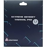 Pad Thermique 12,8 W/MK, 120x120x2.5mm, Thermal Pad en Silicone pour dissipateur Thermique/GPU/CPU/LED (2.5mm)