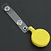 Produktbild F-eshion zurueckschrecken versenkbarer Yo Yo Schluesselanhaenger Zugkette Guertelclip ID-Kartenhalter Skipass - Gelb