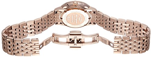 Rotary Women's Quartz White Dial Analogue Display and Gold Stainless Steel Bracelet LB90143/03