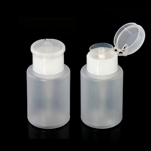 Gleader 150ml Nail Art Makeup Polish Plastic Pump Dispenser Bottle Remover