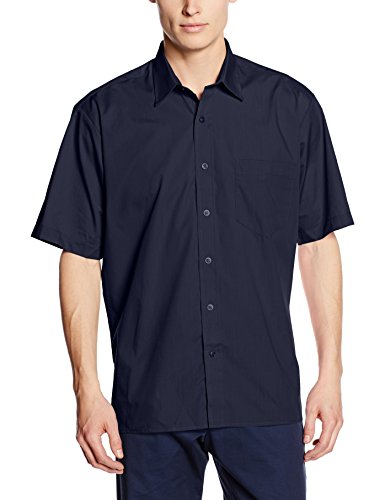 PremierMen's Poplin Short Sleeve Shirt Formal