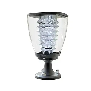 Ifitech Solar Pillar Designer Light - Works For 2 Nights With 1 Day Sun Charge