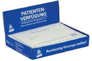 UNBRANDED Patientenverfügung, umfangreiches Vordruckset, 220x163 mm