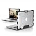 Produktbild URBAN ARMOR GEAR Schutzhülle für Apple MacBook Pro Retina 13" (Nicht kompatibel mit Version Late 2016) - transparent [Lüftungsschlitzaussparungen | Stoßfest | Anti-Rutsch Füße] - UAG-MBP13-A1502-ICE