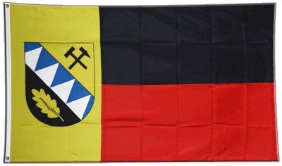Flagge Deutschland Stadt Oer-Erkenschwick - 90 x 150 cm