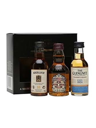 Classic Scotch Whisky Collection - 3x5cl - Glenlivet