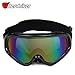 Produktbild quickcor (TM) Unisex Outdoor Sports Ski Snowboard Schneemobil Motorrad Goggles Offroad Eyewear Farbe Objektiv Größe: 18 cm * 10 cm