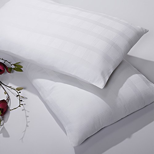 Sancarlos - Almohada alodia Online Baja Densidad Blanco - Incluye Funda - Fibra siliconada - Tacto plumón