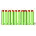 Produktbild Coomoors Darts Pfeile für Nerf Zubehör, 100er Refill Bullets für N-Strike Elite, Nachfüll-Pack Spielzeug für draußen und Familie-Grün