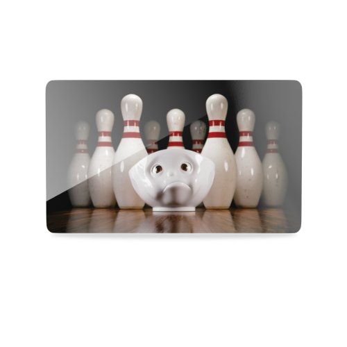 FiftyEight T040110 Schnittenbrettchen Ich will heim - Kegel, 23 x 14 cm