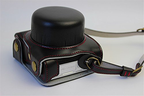 boliner fait la main Sac moiti tui pour appareil photo en cuir PU pour bas ouverture Version pour Nikon 1 J5 avec sangle reviews boliner fait la main Sac moiti tui pour appareil photo en cuir PU pour bas ouverture Version pour Nikon 1 J5 avec sangle