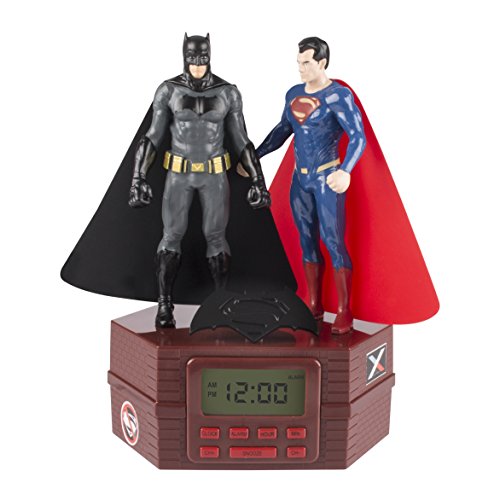 Preisvergleich Produktbild Kinder-Uhr für Kinder Batman vs Superman Radiowecker