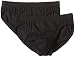Produktbild Huber Herren Slip Hr. Brasil DP, 2er Pack, Einfarbig, Gr. X-Large (Herstellergröße: 06), Schwarz (SCHWARZ 7665)